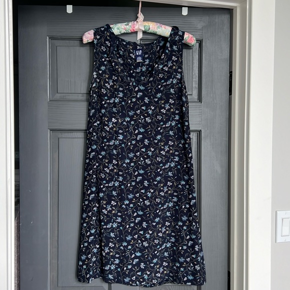 GAP Dresses & Skirts - Gap blue flowered sundress size small